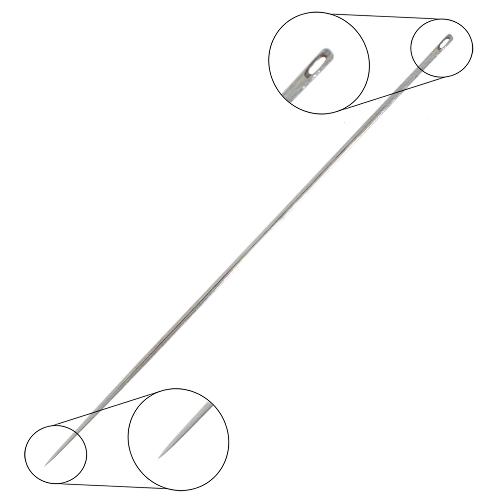 Tulip® Size 8 Japanese Milliners Straw Beading Needles, 6ct.